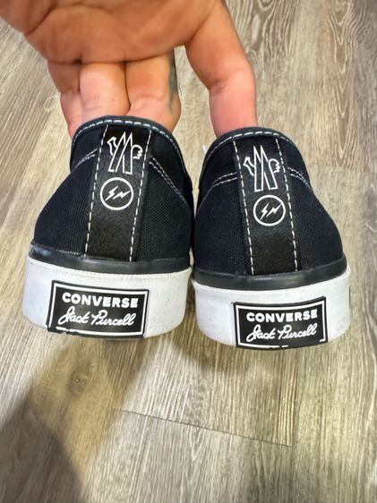 Converse Fragment Design x Moncler x Jack Purcell 'Black' Size 9.5 รูปที่ 8