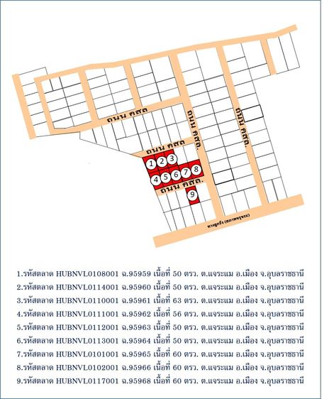 ใช่ 💖 ที่ดิน เมืองอุบลราชธานี ราคาพิเศษ! 💖 รูปที่ 4
