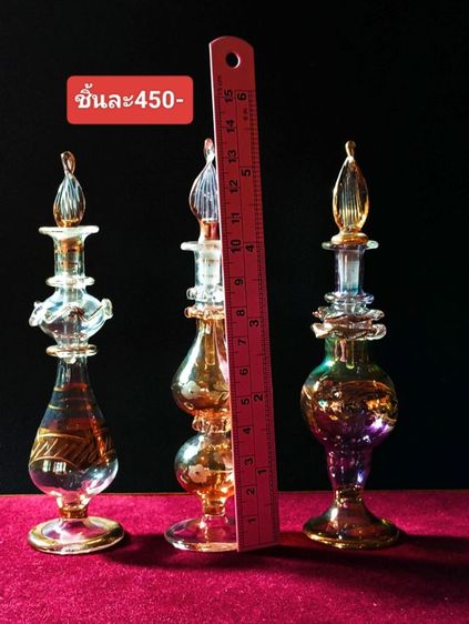 ขวดน้ำหอมคริสตัลลายน้ำทองสุดงามสภาพเยี่ยม รูปที่ 3