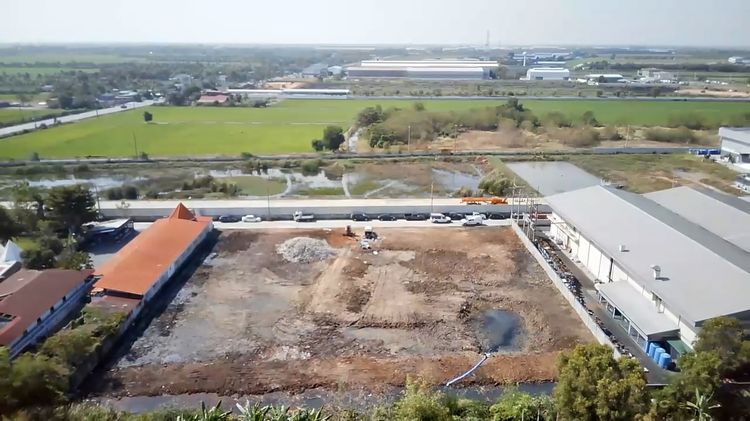 ให้เช่า ที่ดินศักยภาพสูง 2 ไร่ 3 งาน 91.6 ตารางวา ทำเลทองในพื้นที่เศรษฐกิจพิเศษ EEC ฟรีโอน ฟรีกำแพง ฟรีถมที่ รูปที่ 3