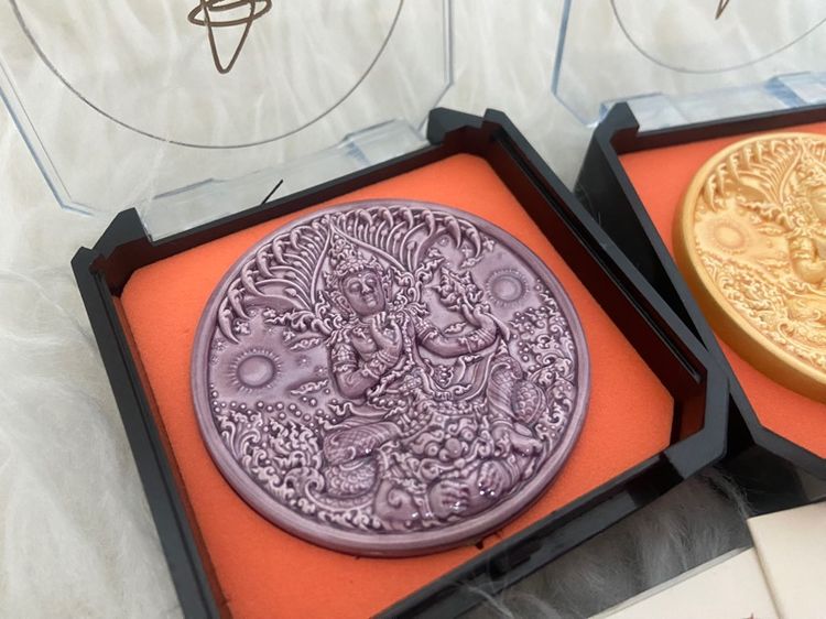 จตุคามรามเทพ อภิปัญญามหาเศรษฐี ครบ3 องค์รุุ่นกระเบื้องเคลือบ ของแท้ พร้อมลายเซ็นสด อาจารย์ เฉลิมชัย ผู้สร้างวัดร่องขุ่น รูปที่ 3