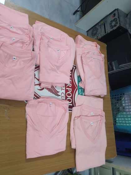 เสื้อยืดสีพื้น รูปที่ 9