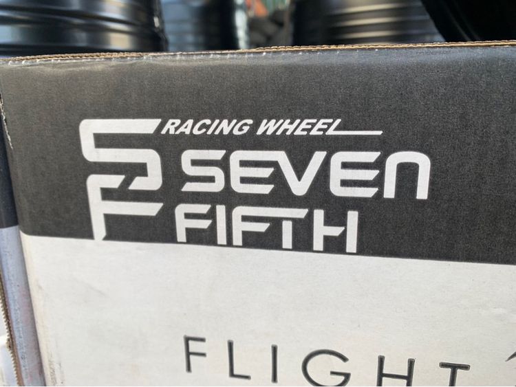 ล้อแม็กมือ1 ขอบ18 FS04 5รู114 กว้าง8 ออฟ38 สีดำ ล้อเบา FLOW FORMING งานSEVENFIFTH งานสวยมาก   รูปที่ 8