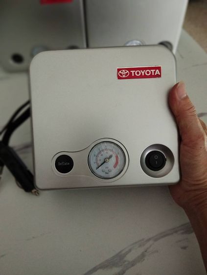 ปั๊มเติมลมยางรถยนต์12โวลท์ พกพาสะดวกที่เติมลมยางรถของเล่นต่างๆ รูปที่ 11