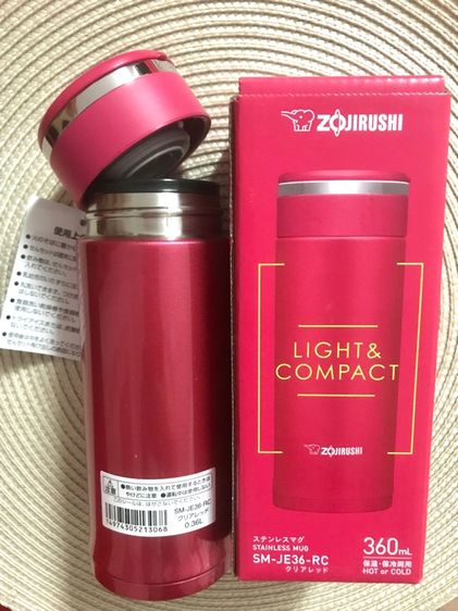 กระบอกน้ำแสตนเลส ใส่น้ำเย้นหรือร้อน แบรนด์ZorujishiและBeverly  Hills พกพาติดตัว สะดวกใช้ ของใหม่ รูปที่ 10