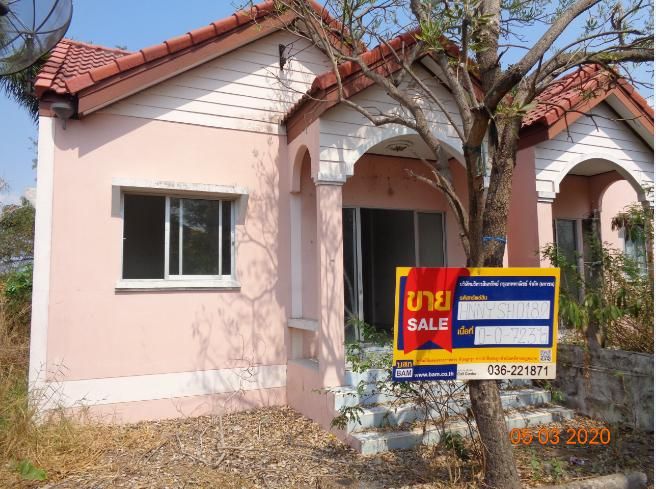 ใช่ 💟 บ้านแฝด โครงการบ้านสวนแสนสุข องครักษ์ 💟 รูปที่ 2