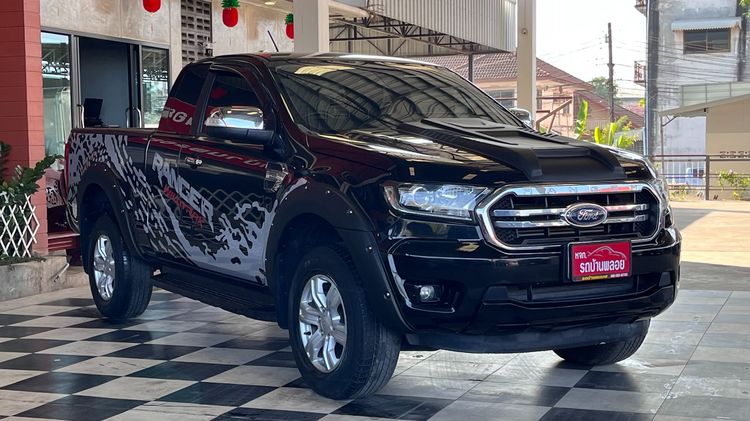 Ford Ranger 2019 2.2 Hi-Rider XLT Pickup ดีเซล ไม่ติดแก๊ส เกียร์ธรรมดา ดำ รูปที่ 3