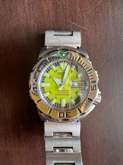 ขายนาฬิกาผู้ชายไซโก้ มอนสเตอร์ Seiko Green Monster 2010 Limited Edition  รูปที่ 2
