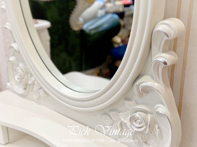MAFALDA-I DRESSING TABLE โต๊ะเครื่องแป้งสไตล์วินเทจ รุ่น มาเฟลดา 1 รูปที่ 11