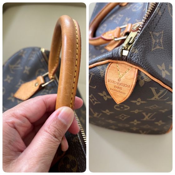 Used LV Speedy30 Monogram ปี 07 ไม่มีสายราคา 15,500 บาท รูปที่ 13