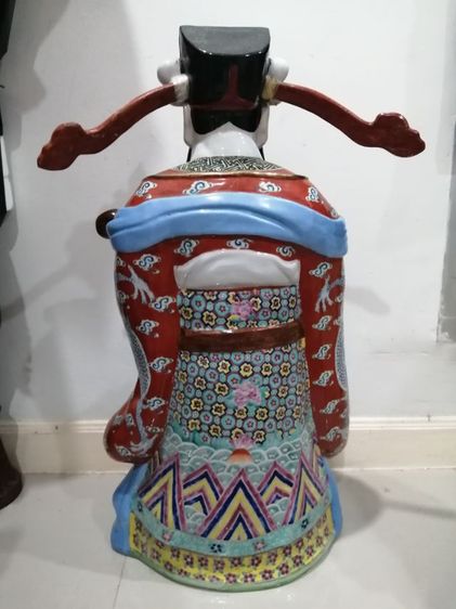 ฮก ลก​ ซิ้ว​ สูง​ 28​ นิ้วพื้นลายนูน​  รูปที่ 5