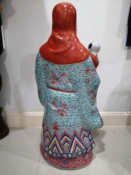 ฮก ลก​ ซิ้ว​ สูง​ 28​ นิ้วพื้นลายนูน​  รูปที่ 7