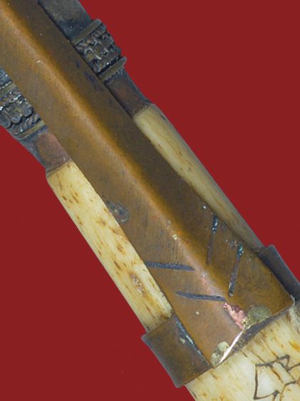 มีดปากกาหลวงพ่อเดิม วัดหนองโพธิ์ ด้ามฝักจารมือ ครบสูตร ขนาดความยาว 5 นิ้ว รูปที่ 8