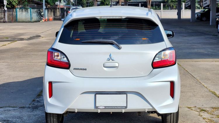 Mitsubishi Mirage 2021 1.2 GLX Sedan เบนซิน ไม่ติดแก๊ส เกียร์อัตโนมัติ ขาว รูปที่ 4