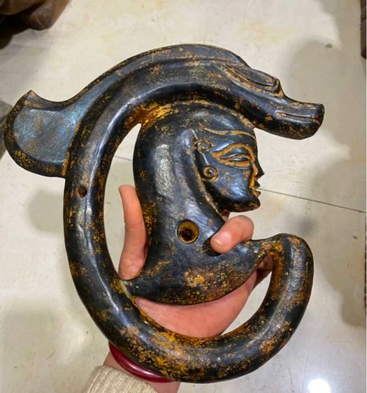 หยกโบราณวัฒนธรรมหงซาน หยกเก่า ตัว C รูปที่ 2