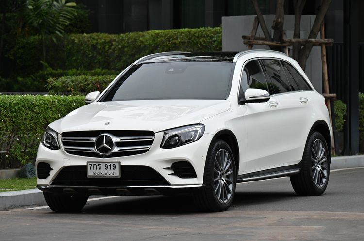 รถ Mercedes-Benz GLC-Class GLC250 สี ขาว
