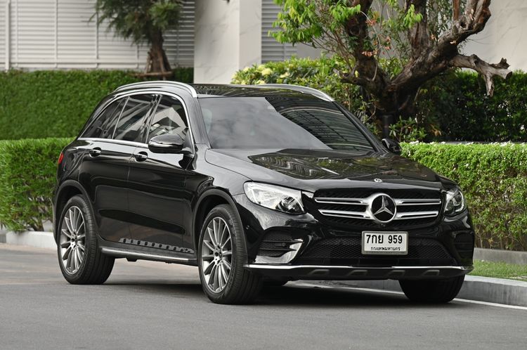 Mercedes-Benz GLC-Class 2018 GLC250 Utility-car ดีเซล ไม่ติดแก๊ส เกียร์อัตโนมัติ ดำ รูปที่ 3