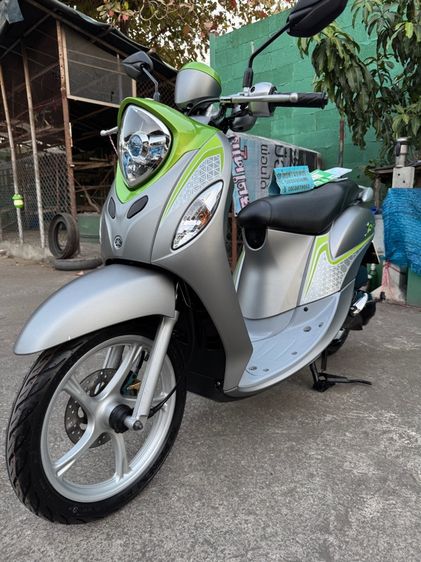 YAMAHA Fino125i ล้อแม็กซ์ IDLING เครื่องดี สีสวยต้องมาดูของจริง  ราคารวมโอนฟรี มีเเถมหมวก รูปที่ 9