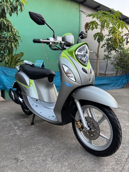 YAMAHA Fino125i ล้อแม็กซ์ IDLING เครื่องดี สีสวยต้องมาดูของจริง  ราคารวมโอนฟรี มีเเถมหมวก รูปที่ 8