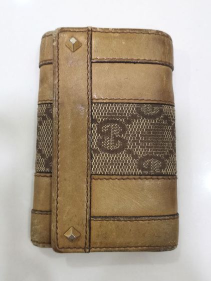 หนังแท้ กระเป๋าใส่พวกกุญแจ​ Vintage Guuci​