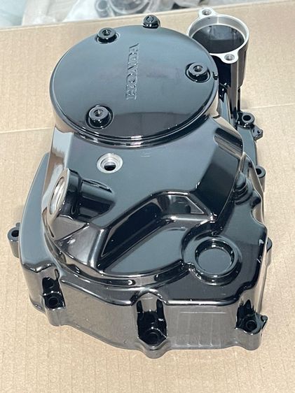 ฝาครอบครัชST-125 DAX CT125 ปี2023-2024 แท้ รหัส K2W สีดำ ข้างขวา รูปที่ 4