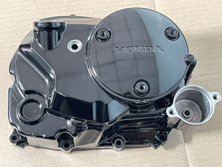 ฝาครอบครัชST-125 DAX CT125 ปี2023-2024 แท้ รหัส K2W สีดำ ข้างขวา รูปที่ 2