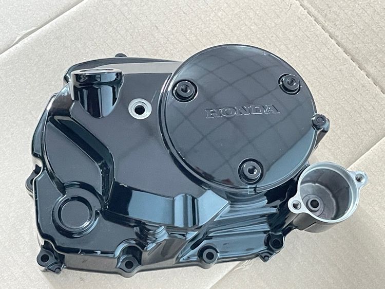 ฝาครอบครัชST-125 DAX CT125 ปี2023-2024 แท้ รหัส K2W สีดำ ข้างขวา รูปที่ 8