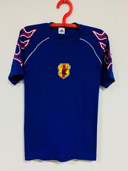 เสื้อยืดทีม JAPAN ADIDAS รุ่นเก่า แท้ 💯 size M-L ขนาด อก 20.5-21 ยาว 27 นิ้ว สภาพใหม่มาก สีน้ำเงินเข้ม สีเทลสวย ทรงสวย เนื้อผ้านิ่มมาก