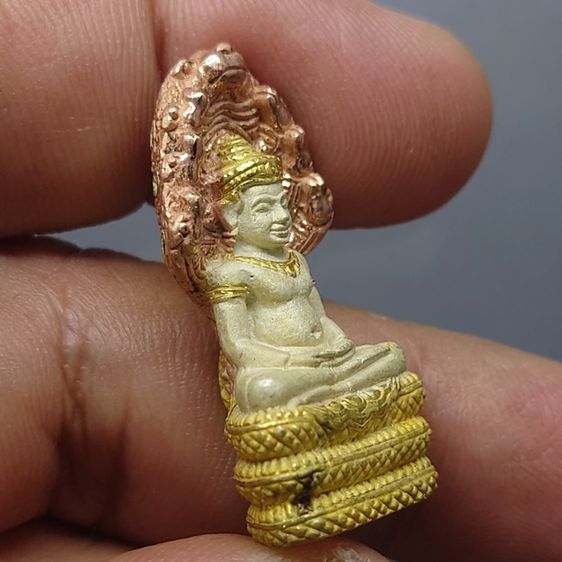 พระนาคปรก หลวงพ่อศิลา รุ่นมรดกโลก เนื้อเงินสามกษัตริย์ พิมพ์ใหญ่ พุทธาภิเษก วัดบวรนิเวศวิหาร โดย สมเด็จพระสังฆราช ญสส เป็นประธานในพิธี ออกวั รูปที่ 5