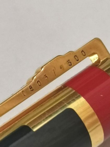 ชุดไฟแช็คและปากกา S.T.Dupont Art Deco 1996 Collection Limited Edition Lighter Pen​ And​ Fountain Pen กล่องใบครบ รูปที่ 12