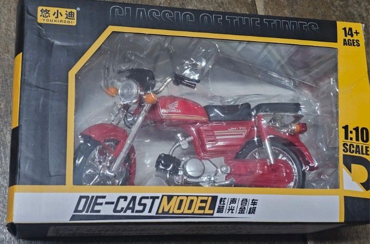 รถโมเดลมอเตอร์ไซด์คลาสสิคHonda classicใช้สะสมเป็นของขวัญวันเกิดของขวัญปีใหม่แต่งบ้านแต่งร้านกาแฟอาหารร้านรถได้เป็นของขวัญได้จ้ะ  รูปที่ 15