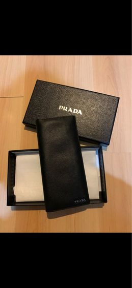 ไม่ระบุ ดำ หนัง PU อื่นๆ กระเป๋าสตางค์Prada