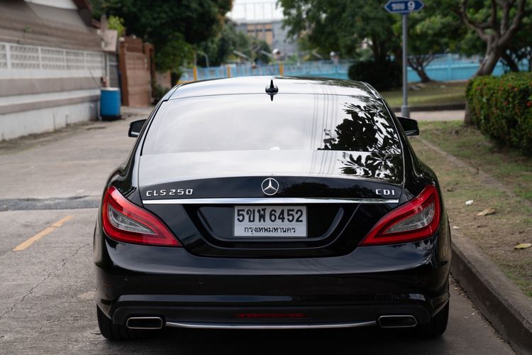 Mercedes-Benz CLS-Class 2012 CLS250 CDI AMG Sedan ดีเซล ไม่ติดแก๊ส เกียร์อัตโนมัติ ดำ รูปที่ 4