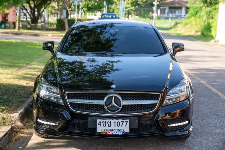Mercedes-Benz CLS-Class 2012 CLS250 CDI AMG Sedan ดีเซล ไม่ติดแก๊ส เกียร์อัตโนมัติ ดำ รูปที่ 3