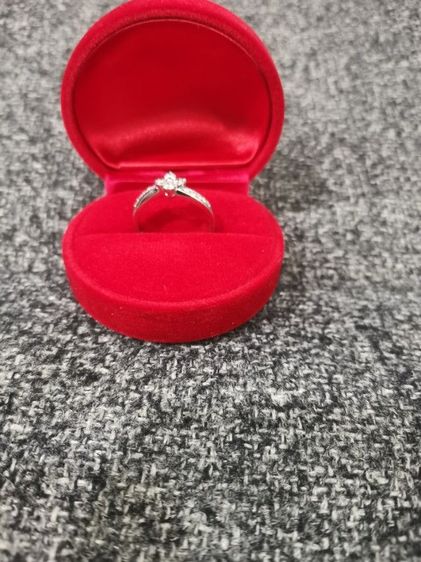 แหวนเพชร​ ทองคำขาว​ jubilee รูปที่ 3