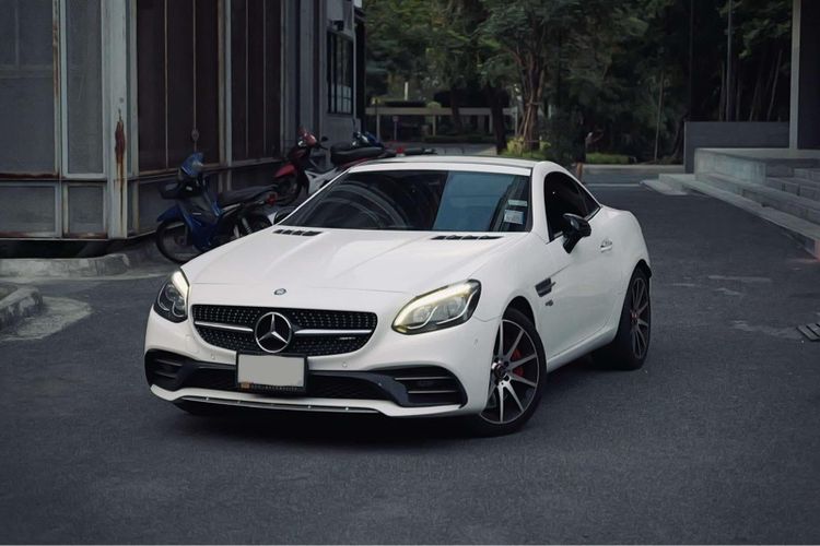 Mercedes-Benz SLC-Class 2017 SLC43 เบนซิน เกียร์อัตโนมัติ ขาว