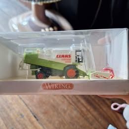 อื่นๆ รถของเล่น 1-20 Claas Lexion 480 รถเกี่ยวข้าวพร้อมพนังถังเก็บเมล็ดพืชแบบเปิดได้