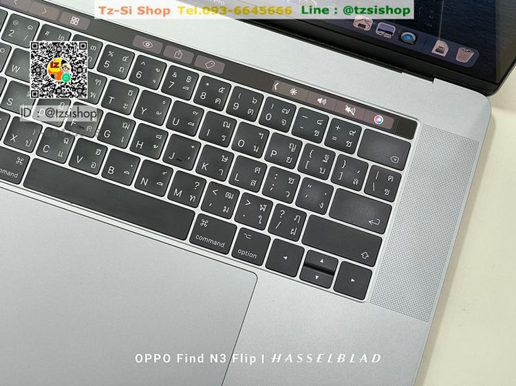 Apple Macbook Pro 15 2017 i7 เเรม16ความจุ512GB TouchBar อดีตเกือบเเสน รูปที่ 2