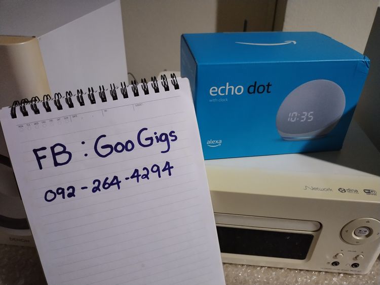 Amazon Echo Dot 4th gen with clock ของใหม่ ซีล