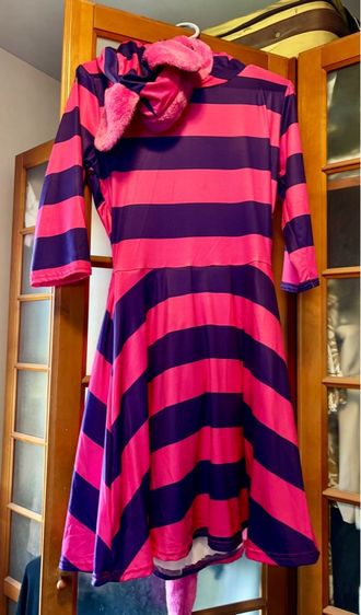 ชุดแต่งกายแฟนซีผู้ใหญ่ การ์ตูนแมวเชสเชียร์