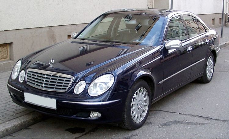 Benz W211 โช๊คฝากระโปรงหน้า แผ่นปิดข้างคอนโซล แป้นStanlessกันลื่น ดาวฝากระโปรงหน้า รูปที่ 18