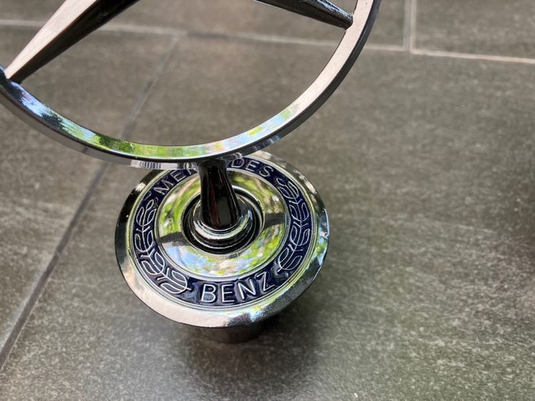 Benz W211 โช๊คฝากระโปรงหน้า แผ่นปิดข้างคอนโซล แป้นStanlessกันลื่น ดาวฝากระโปรงหน้า รูปที่ 11