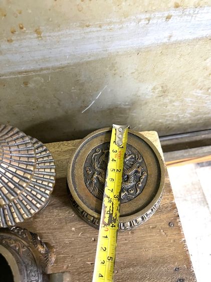 กระถาง กำยาน  มังกรทองเหลือง A11 รูปที่ 15