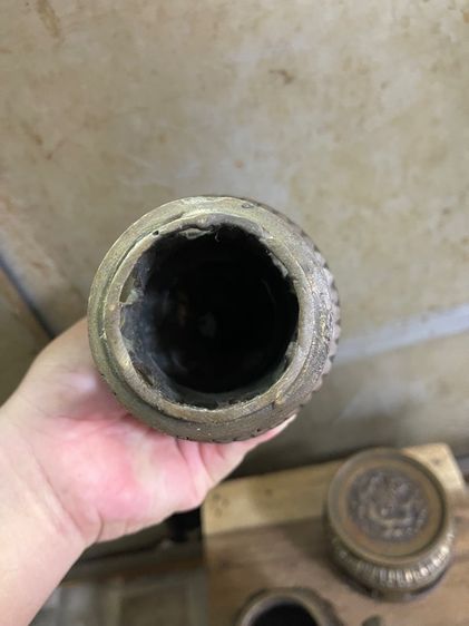 กระถาง กำยาน  มังกรทองเหลือง A11 รูปที่ 17