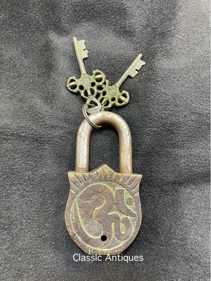 กุญแจ ลายเทพ ทองเหลือง รูปที่ 3