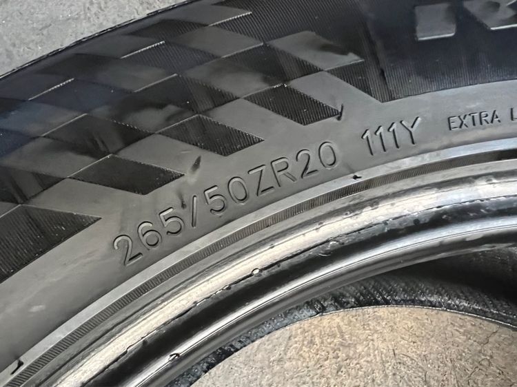 ยาง RoadX 265 50 20 ปี22 คู่ 1200 บาท  รูปที่ 7