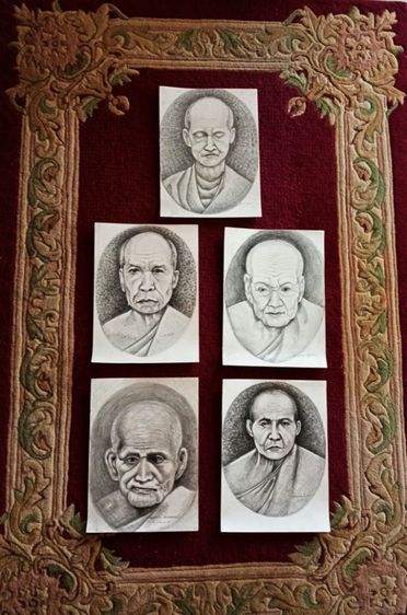 5เกจิดังวาดด้วยมือแท้(no copy)ขนาด 11 ×15 นิ้วภาพละ 300-