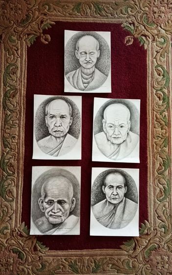 5เกจิดังวาดด้วยมือแท้(no copy)ขนาด 11 ×15 นิ้วภาพละ 300- รูปที่ 13