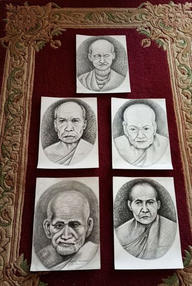 5เกจิดังวาดด้วยมือแท้(no copy)ขนาด 11 ×15 นิ้วภาพละ 300- รูปที่ 7