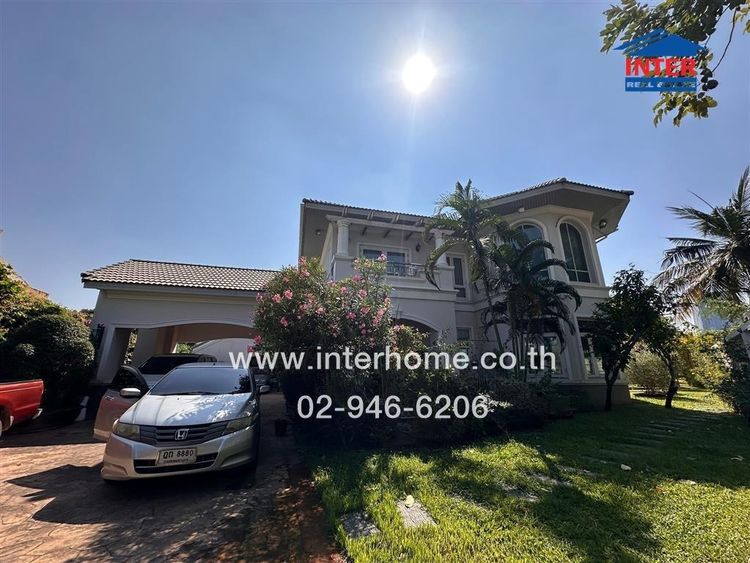 บ้านเดี่ยว 2 ชั้น 315 ตร.ว. หมู่บ้านเมืองทองธานีโครงการ1 ซอยแจ้งวัฒนะ-ปากเกร็ด29 ถนนเลี่ยงเมืองปากเกร็ด ถนนแจ้งวัฒนะ ปากเกร็ด นนทบุรี